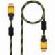 CABLE HDMI 2.0 4K NANOCABLE 10.15.1602/ HDMI MACHO - HDMI MACHO/ 1.5M/ NEGRO/ NARANJA