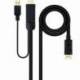 CABLE CONVERSOR NANOCABLE 10.15.4352/ HDMI MACHO - DISPLAYPORT MACHO/ 1.8M/ NEGRO