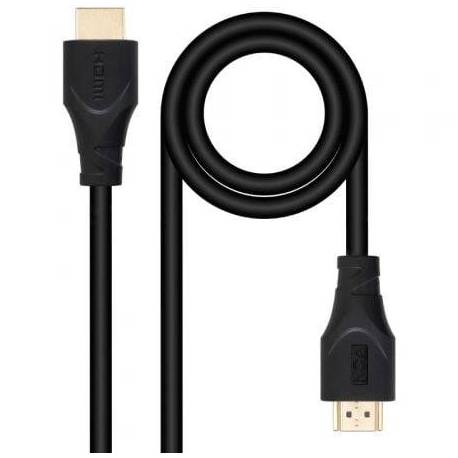 CABLE HDMI 1.4 NANOCABLE 10.15.4705/ HDMI MACHO - HDMI MACHO/ 5M/ NEGRO