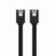 CABLE SATA III NANOCABLE 10.18.1001-BK/ 50CM/ NEGRO