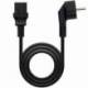CABLE ALIMENTACIÓN CPU NANOCABLE 10.22.0102-L2/ CEE7 MACHO - C13 HEMBRA/ 2M/ NEGRO