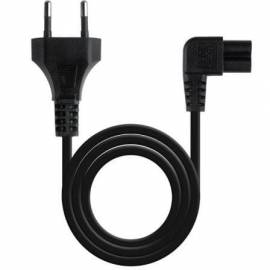 CABLE ALIMENTACIÓN ACODADO NANOCABLE 10.22.0503/ CEE7/16 MACHO - C7 HEMBRA/ 3M/ NEGRO