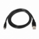 CABLE USB 2.0 NANOCABLE 10.01.0503/ USB MACHO - MICROUSB MACHO/ 3M/ NEGRO
