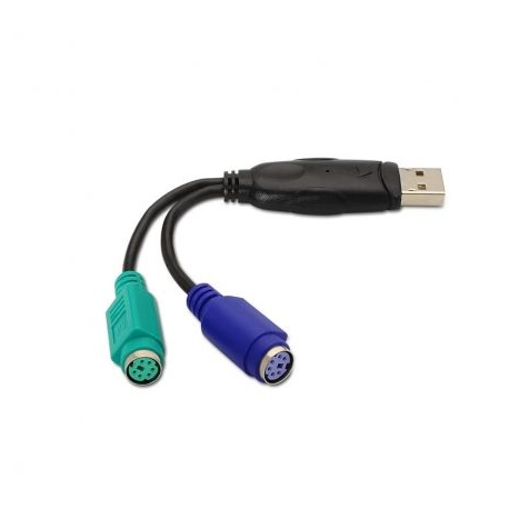 CONVERSOR NANOCABLE 10.03.0101/ PS HEMBRA - USB MACHO