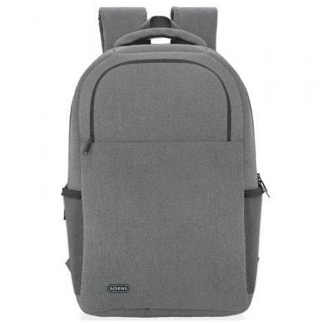 MOCHILA AISENS PREMIUM ASBG-BP083-GR PARA PORTÁTILES HASTA 15.6'/ GRIS