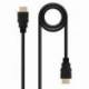CABLE HDMI 1.4 NANOCABLE 10.15.1700/ HDMI MACHO - HDMI MACHO/ 1M/ NEGRO