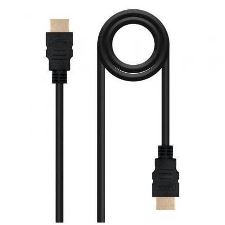 CABLE HDMI 1.4 NANOCABLE 10.15.1700/ HDMI MACHO - HDMI MACHO/ 1M/ NEGRO