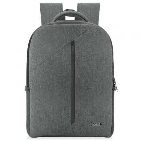 MOCHILA AISENS PREMIUM ASBG-BP084-GR PARA PORTÁTILES HASTA 15.6'/ GRIS
