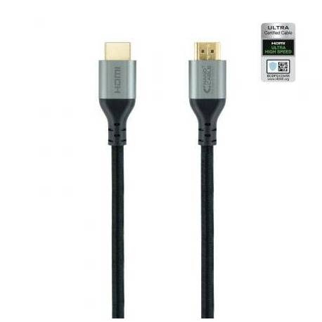 CABLE HDMI 2.1 8K NANOCABLE 10.15.8102/ HDMI MACHO - HDMI MACHO/ 2M/ CERTIFICADO/ NEGRO