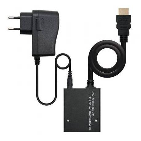 DUPLICADOR HDMI NANOCABLE 10.25.3502/ HDMI MACHO - 2X HDMI HEMBRA