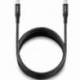 CABLE USB 4.0 TIPO-C NGS KNOT/ USB TIPO-C MACHO - USB TIPO-C MACHO/ HASTA 240W/ 40GBPS/ 2M/ NEGRO