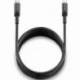 CABLE USB 2.0 TIPO-C NGS KNOT/ USB TIPO-C MACHO - USB TIPO-C MACHO/ HASTA 65W/ 480MBPS/ 2M/ NEGRO