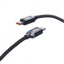 CABLE USB 2.0 TIPO-C SUBBLIM OPTIMUS/ USB TIPO-C MACHO - USB TIPO-C MACHO/ HASTA 60W/ 480MBPS/ 1M/ NEGRO