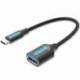 ADAPTADOR USB 3.1 TIPO-C VENTION CCVBB/ USB TIPO-C MACHO - USB HEMBRA