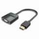 CONVERSOR VENTION 42161 HDMI MACHO - VGA HEMBRA - JACK 3.5 HEMBRA/ 15CM/ NEGRO