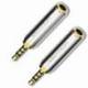 ADAPTADOR JACK VENTION VAB-S02/ JACK 2.5 MACHO - JACK 3.5 HEMBRA/ PLATA
