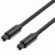 CABLE DE AUDIO DE FIBRA ÓPTICA VENTION BAEBG/ 1.5M/ NEGRO