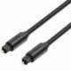 CABLE DE AUDIO DE FIBRA ÓPTICA VENTION BAEBJ/ 5M/ NEGRO