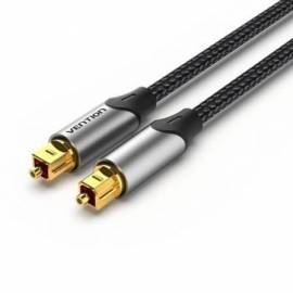 CABLE DE AUDIO DE FIBRA ÓPTICA VENTION BAVHH/ 2M/ GRIS