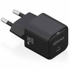 CARGADOR DE PARED GAN AISENS ASCH-30W1P019-BK/ 1XUSB TIPO-C/ 30W