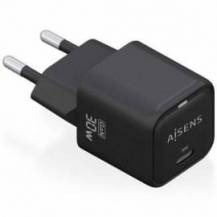 CARGADOR DE PARED GAN AISENS ASCH-30W1P019-BK/ 1XUSB TIPO-C/ 30W