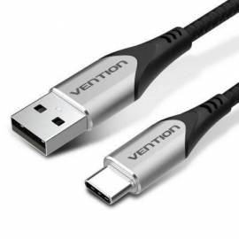 CABLE USB 2.0 TIPO-C VENTION CODHD/ USB TIPO-C MACHO - USB MACHO/ 480MBPS/ 50CM/ GRIS