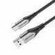 CABLE USB 2.0 TIPO-C VENTION CODHF/ USB MACHO - USB TIPO-C MACHO/ 480MBPS/ 1M/ GRIS