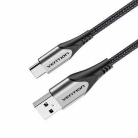 CABLE USB 2.0 TIPO-C VENTION CODHG/ USB MACHO - USB TIPO-C MACHO/ 480MBPS/ 1.5M/ GRIS