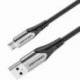 CABLE USB 2.0 VENTION COAHH/ MICROUSB MACHO - USB MACHO/ 480MBPS/ 2M/ GRIS