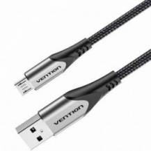 CABLE USB 2.0 VENTION COAHH/ MICROUSB MACHO - USB MACHO/ 480MBPS/ 2M/ GRIS