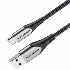 CABLE USB 2.0 TIPO-C VENTION CODHH/ USB MACHO - USB TIPO-C MACHO/ 480MBPS/ 2M/ GRIS
