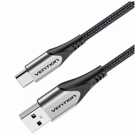 CABLE USB 2.0 TIPO-C VENTION CODHH/ USB MACHO - USB TIPO-C MACHO/ 480MBPS/ 2M/ GRIS
