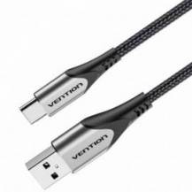 CABLE USB 2.0 TIPO-C VENTION CODHH/ USB MACHO - USB TIPO-C MACHO/ 480MBPS/ 2M/ GRIS