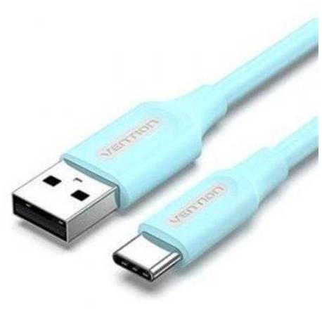 CABLE USB 2.0 TIPO-C VENTION COKSF/ USB TIPO-C MACHO - USB MACHO/ 480MBPS/ 1M/ AZUL