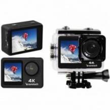 CÁMARA DIGITAL DEPORTIVA SUNSTECH ADVENTURE 4K/ 16MP/ ÁNGULO DE VISIÓN 170º/ NEGRA