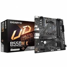 PLACA BASE GIGABYTE B550M K SOCKET AM4/ DDR4/ PCIE 4.0/ MICRO ATX