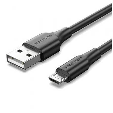 CABLE USB 2.0 VENTION CTIBD/ USB MACHO - MICROUSB MACHO/ 480MBPS/ 50CM/ NEGRO
