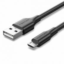 CABLE USB 2.0 VENTION CTIBF/ USB MACHO - MICROUSB MACHO/ 480MBPS/ 1M/ NEGRO