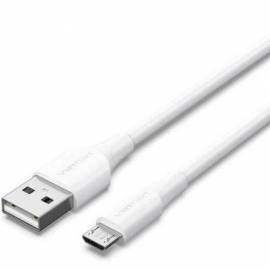 CABLE USB 2.0 VENTION CTIWH/ USB MACHO - MICROUSB MACHO/ 480MBPS/ 2M/ BLANCO