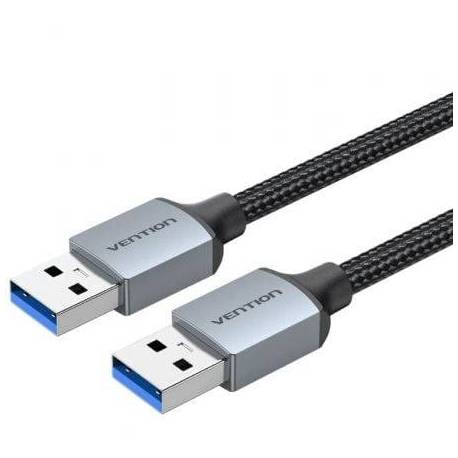 CABLE USB 3.0 VENTION CTSHF/ USB MACHO - USB MACHO/ 5GBPS/ 1M/ NEGRO