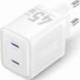 CARGADOR DE PARED GAN VENTION FEFW0-EU/ 2XUSB TIPO-C/ 45W