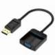 CONVERSOR VENTION HBFBB/ DISPLAYPORT MACHO - VGA HEMBRA/ 15CM/ NEGRO