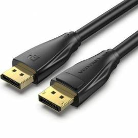 CABLE DISPLAYPORT 1.4 8K VENTION HCDBG/ DISPLAYPORT MACHO - DISPLAYPORT MACHO/ 1.5M/ NEGRO