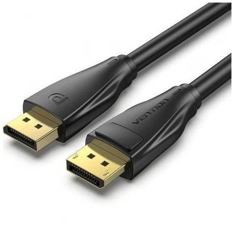 CABLE DISPLAYPORT 1.4 8K VENTION HCDBG/ DISPLAYPORT MACHO - DISPLAYPORT MACHO/ 1.5M/ NEGRO