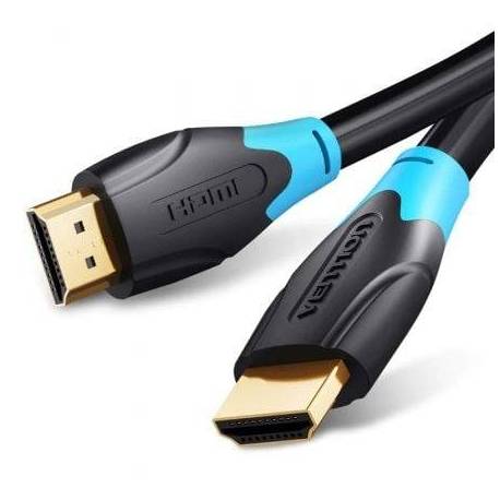 CABLE HDMI 2.0 4K VENTION AACBH/ HDMI MACHO - HDMI MACHO/ 2M/ NEGRO