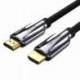 CABLE HDMI 2.1 8K VENTION AALBH/ HDMI MACHO - HDMI MACHO/ 2M/ GRIS Y NEGRO