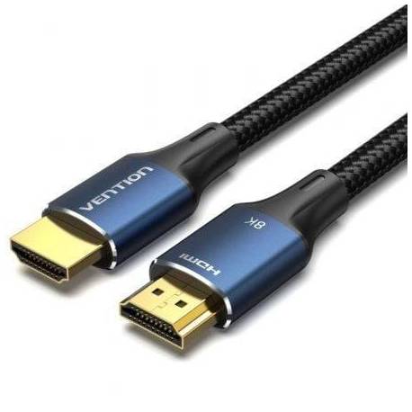 CABLE HDMI 2.1 8K VENTION ALGLF/ HDMI MACHO - HDMI MACHO/ 1M/ AZUL