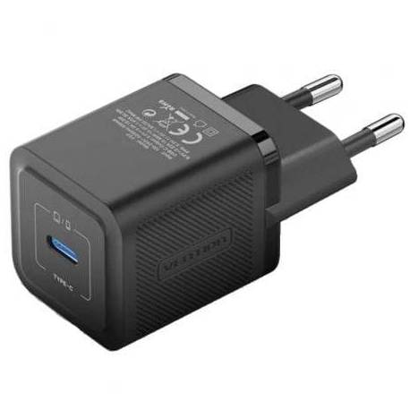 CARGADOR DE PARED GAN VENTION FEPB0-EU/ 1XUSB TIPO-C/ 20W