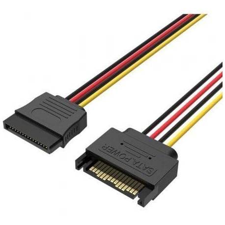 CABLE ALIMENTACIÓN 15PIN VENTION KDABY/ SATA MACHO - SATA HEMBRA/ 30CM