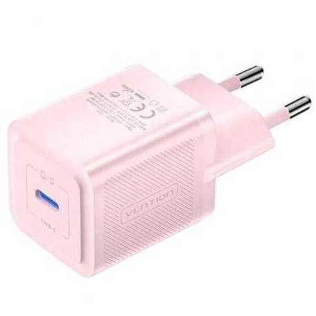 CARGADOR DE PARED GAN VENTION FEPP0-EU/ 1XUSB TIPO-C/ 20W